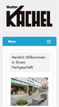 Mobile Screenshot of kachel-sha.de